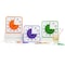 Time Timer Original 8in. Timer, Learning Center Classroom Set, Secondary Colors, Set of 3 TT08B-SEC3-W - alternate 3